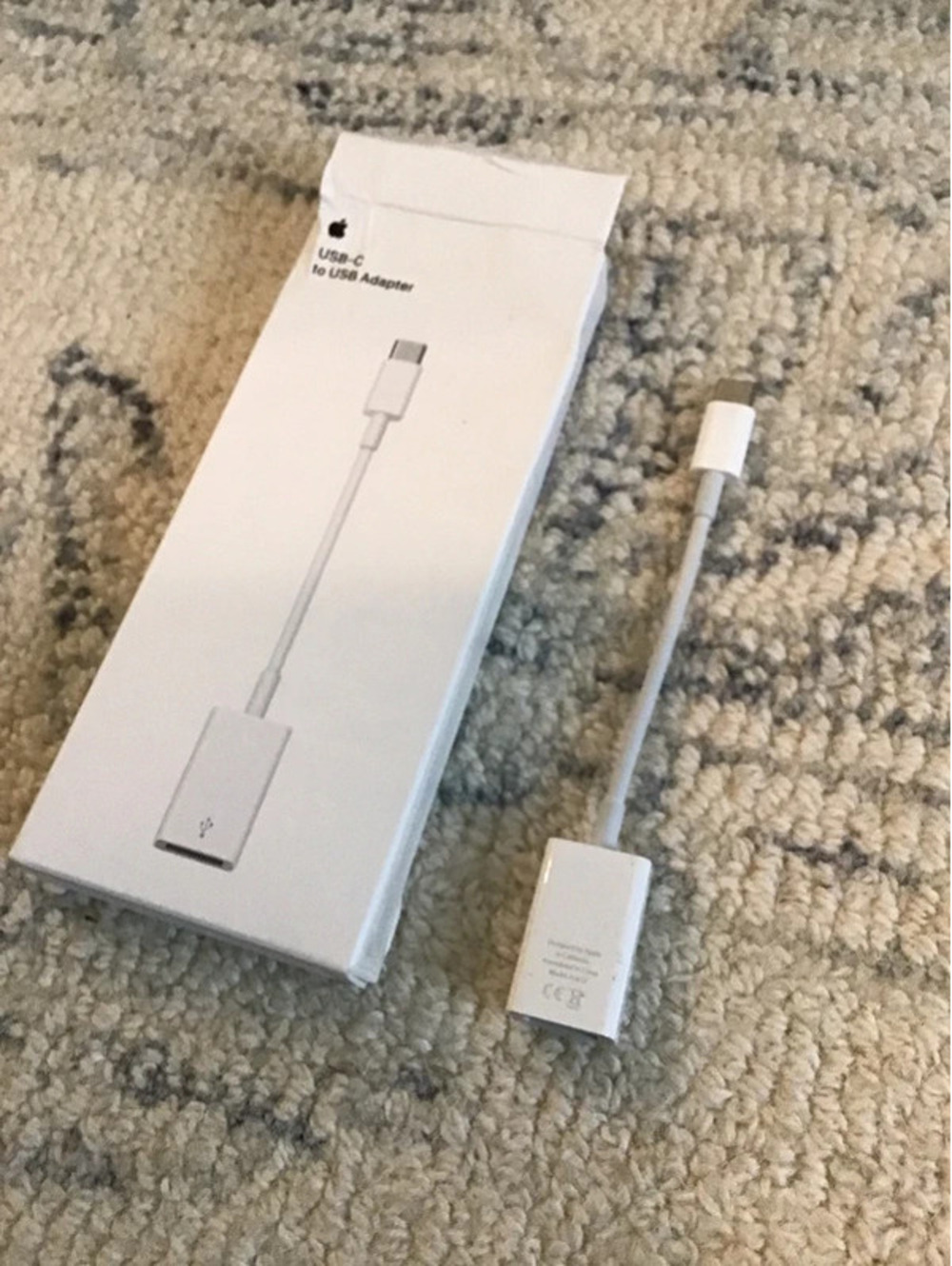 Apple usb-c to usb adapter, new